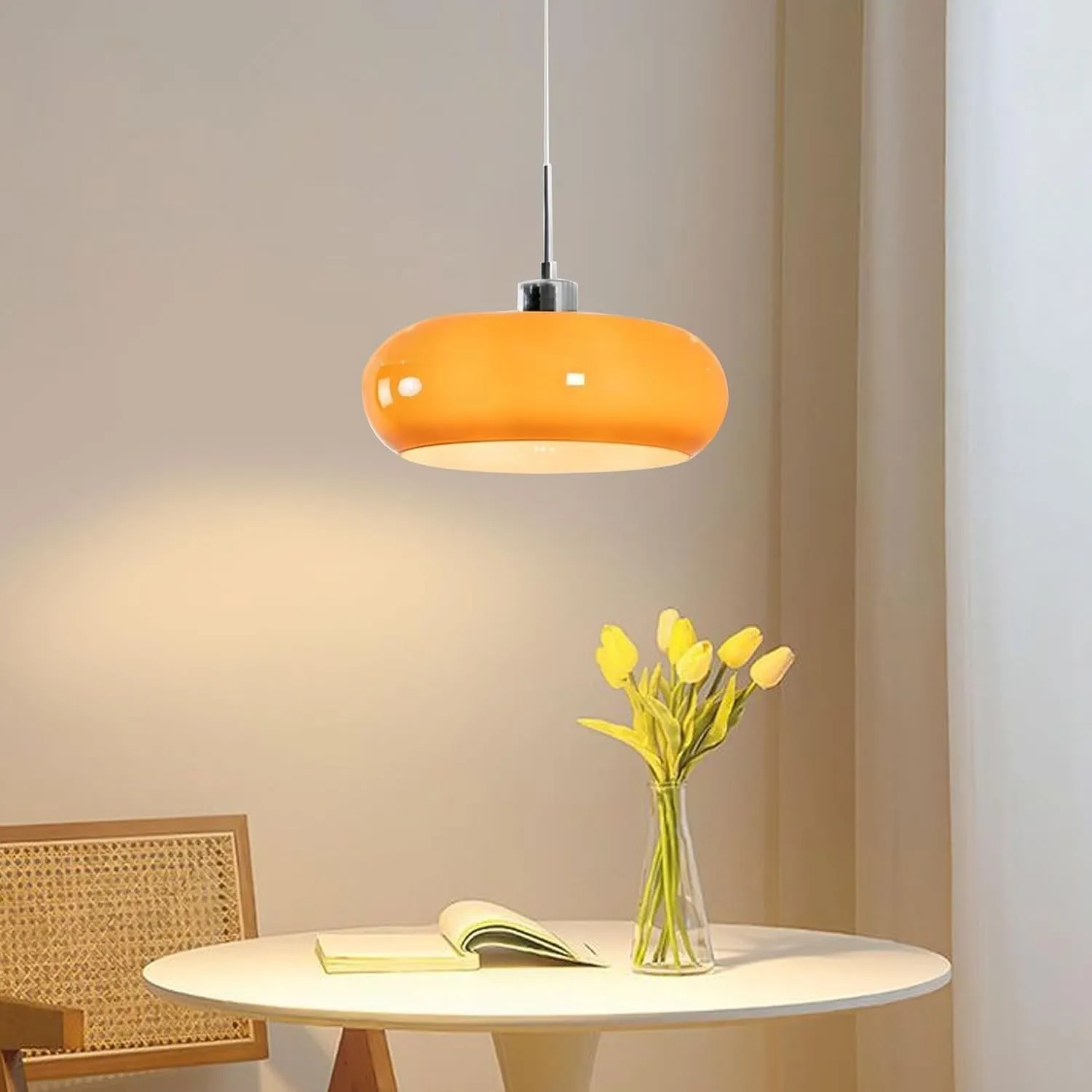 Nordic Bauhaus Glass Pendant Lamp S47