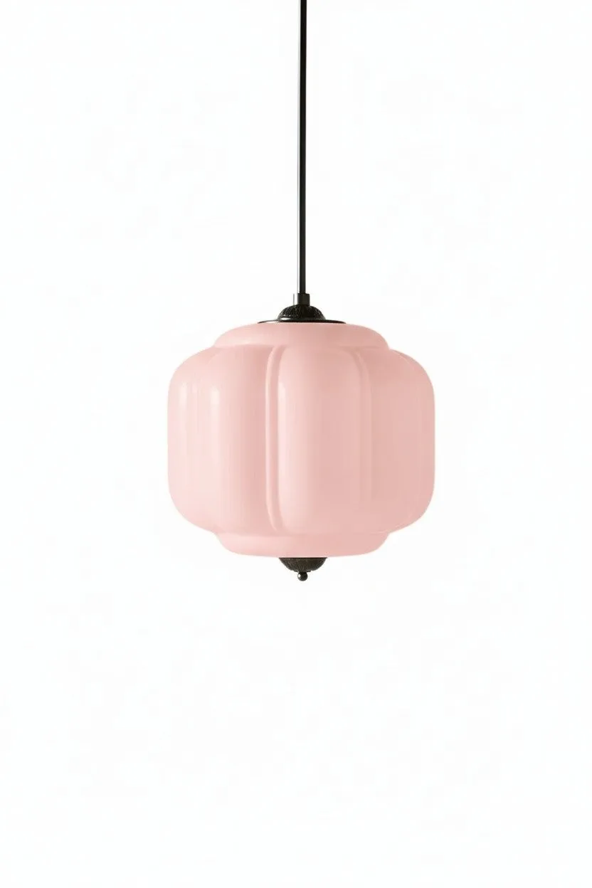Eloise Elegant Glass Hanging Lamp - Retro Style for Breakfast Nooks T289