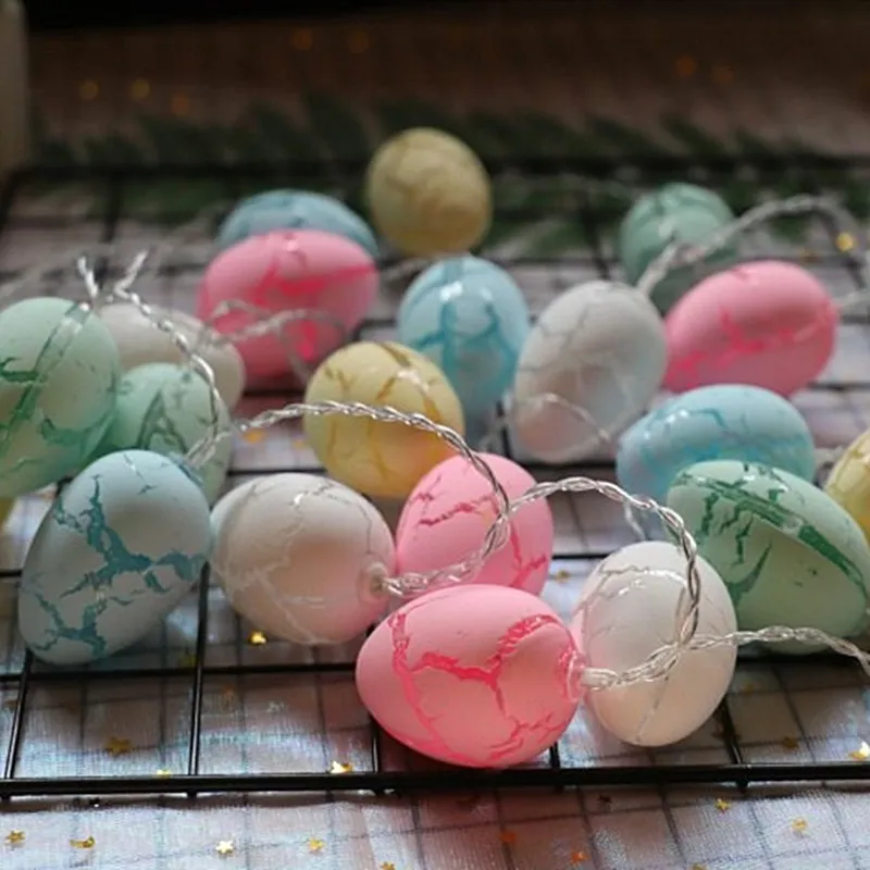 Cracked Egg LED String Light
