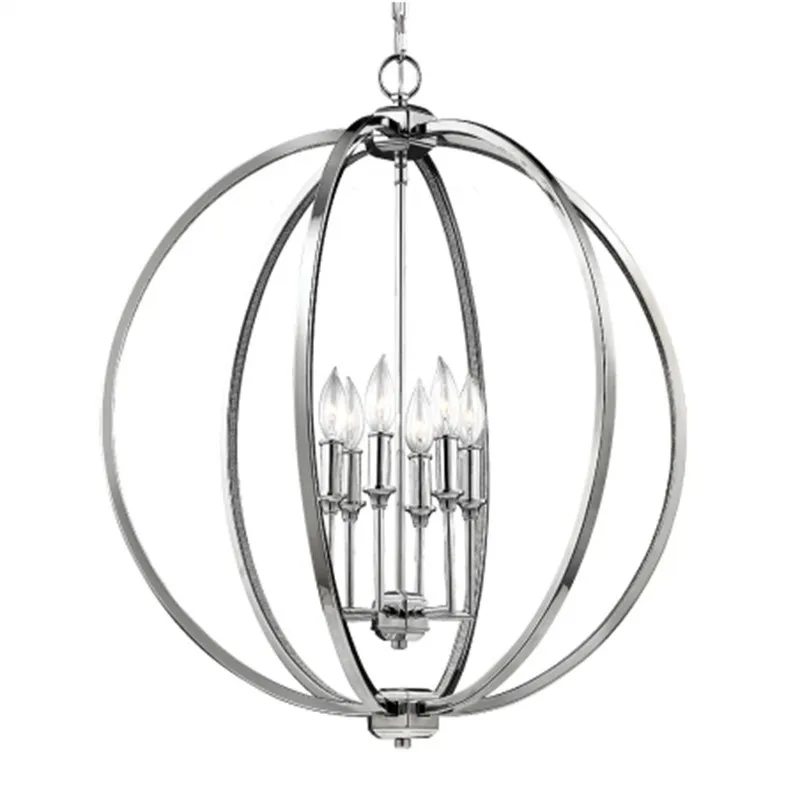 Globe Cage Candlestick Chandelier