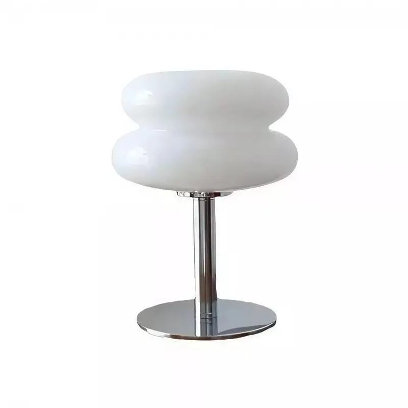 Bauhaus Lollipop Ripple Glass Table Lamp S27