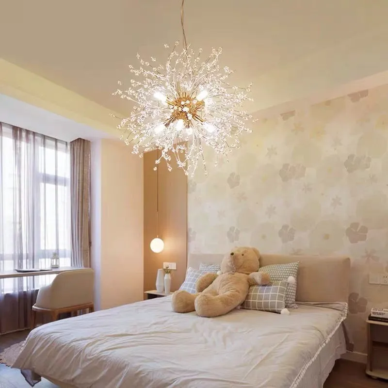 Crystal Dandelion Chandelier