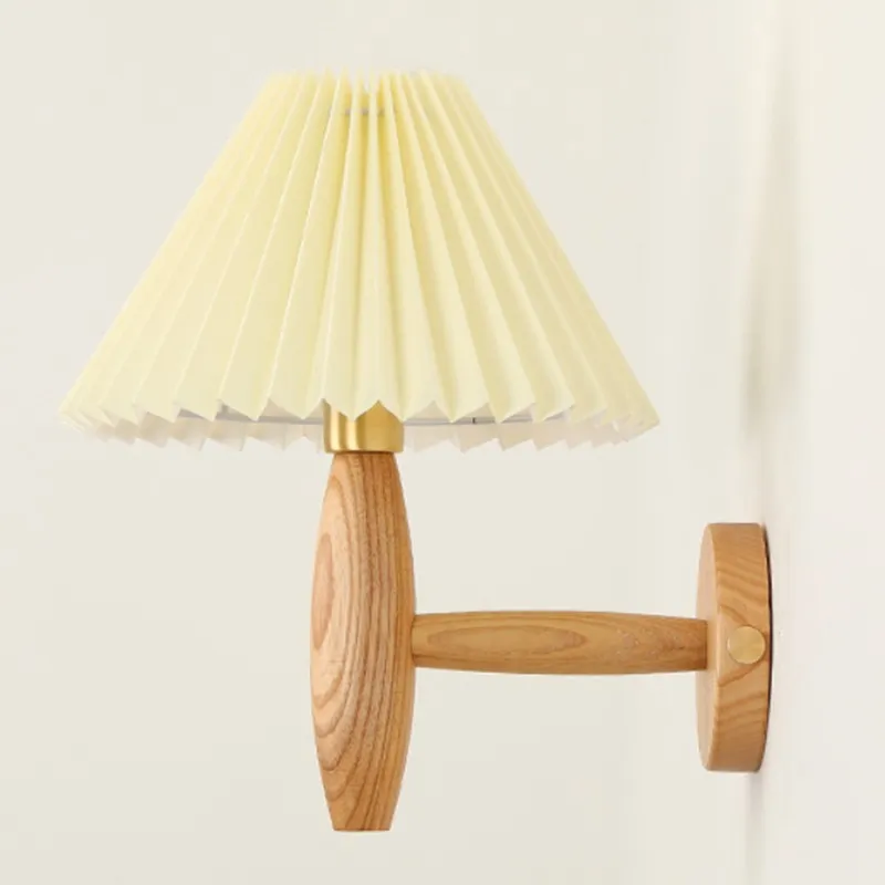 Wooden Wall Lamp