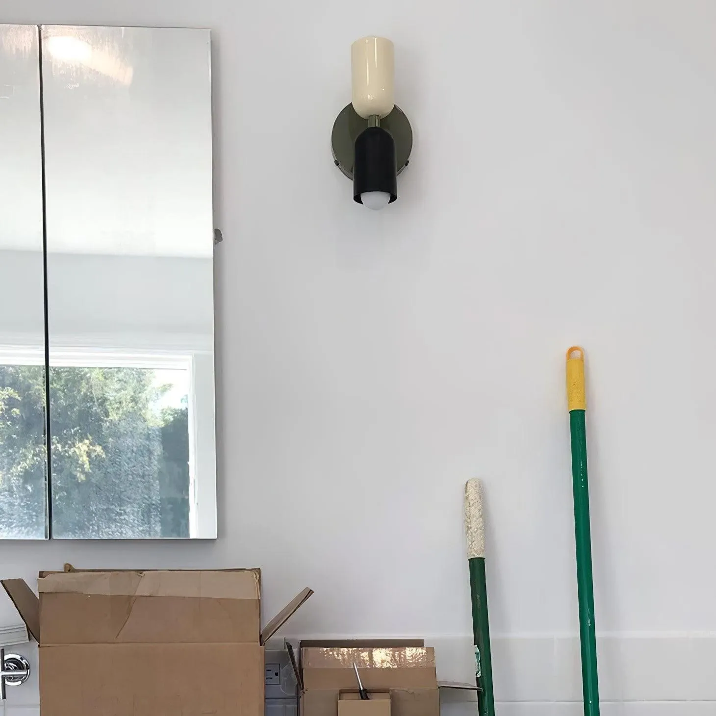 Double Head Up Down Wall Sconce - Modern Metal Ambient Light S94