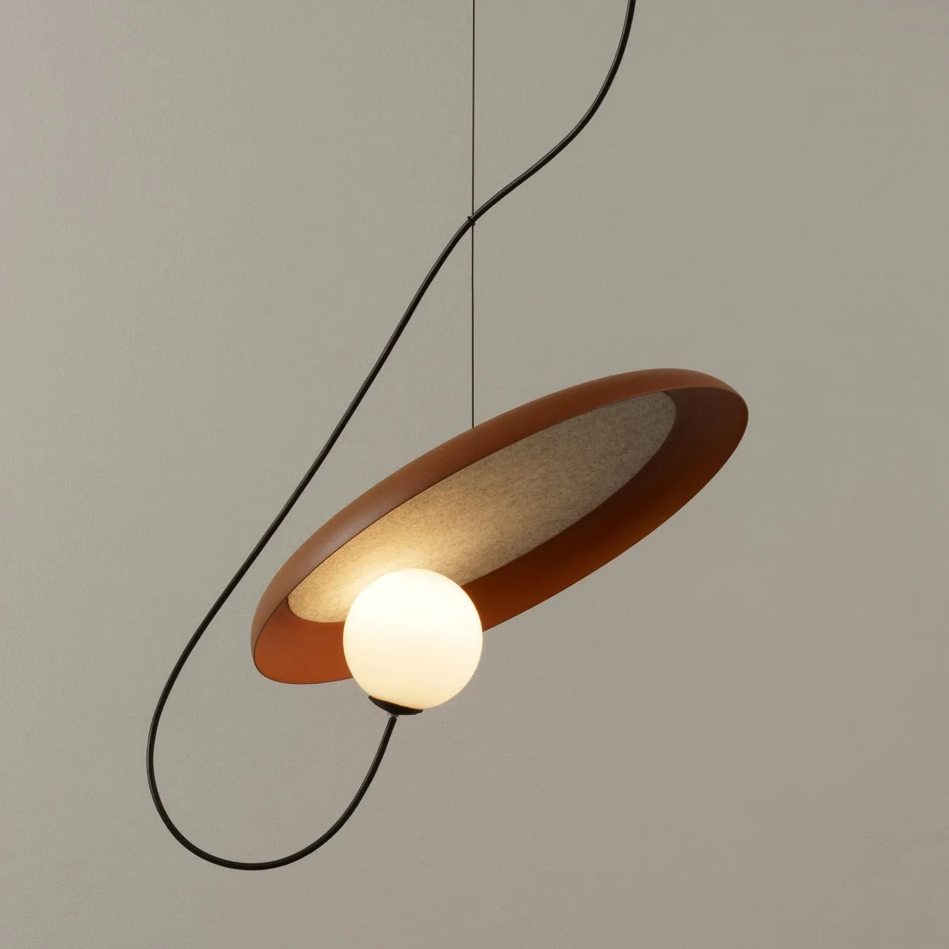 Acoustic Disc Pendant Lamp T1672