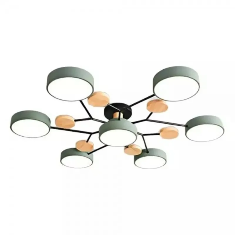 Nordic Branched Disc Metal Ceiling Lamp S192
