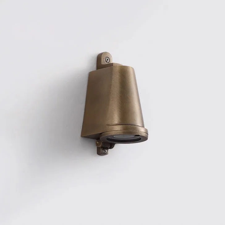 Bluebell Brass Outdoor Rain Proof Wall Light G107