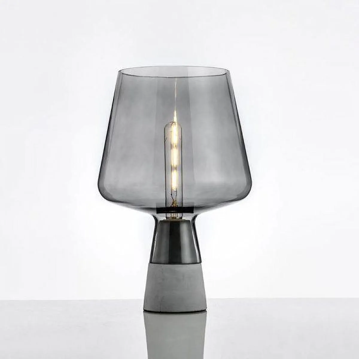Glass Table Lamp - Glass Dome Nordic Design for Bedroom