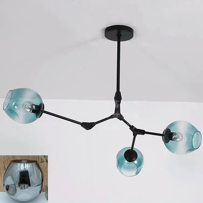 Branching Bubble Chandelier
