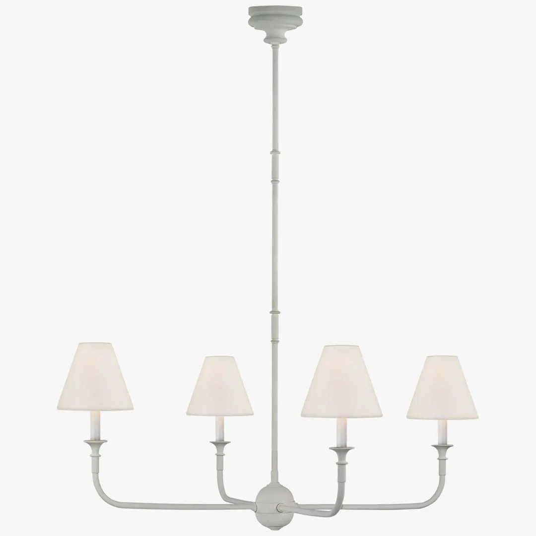 Piaf Geometric Metal Chandelier – Industrial Style for Dining Room T198