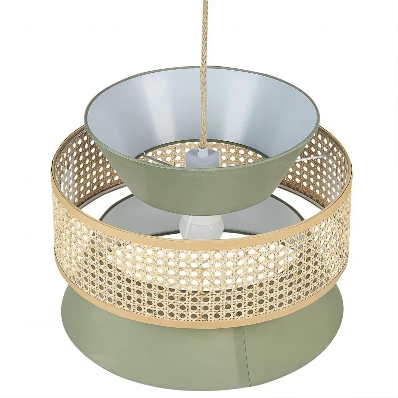 Natural Texture Rattan Pendant Light