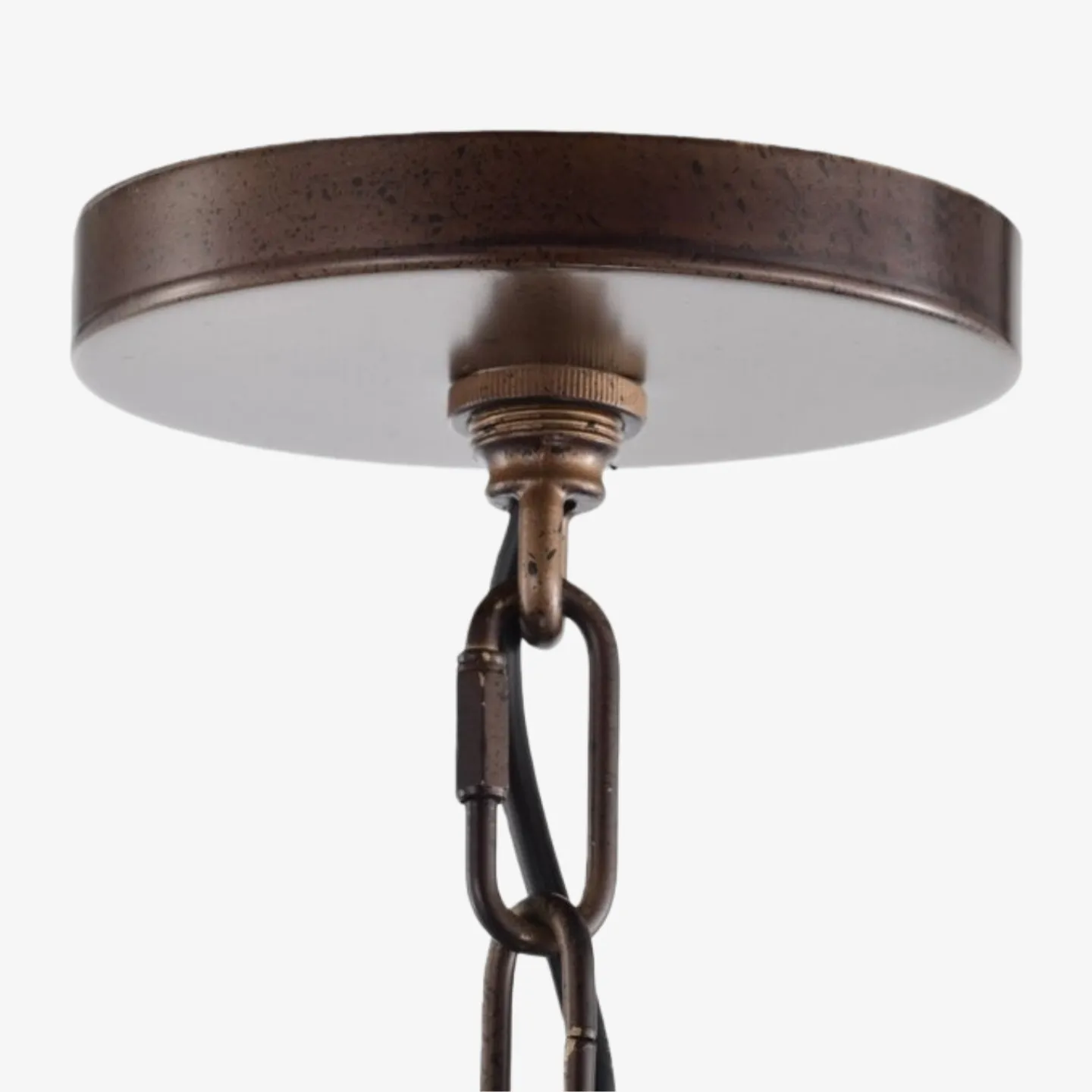 Velara Industrial Drum Shade Pendant Light – Industrial Style Hanging Fixture for Kitchen and Dining U04