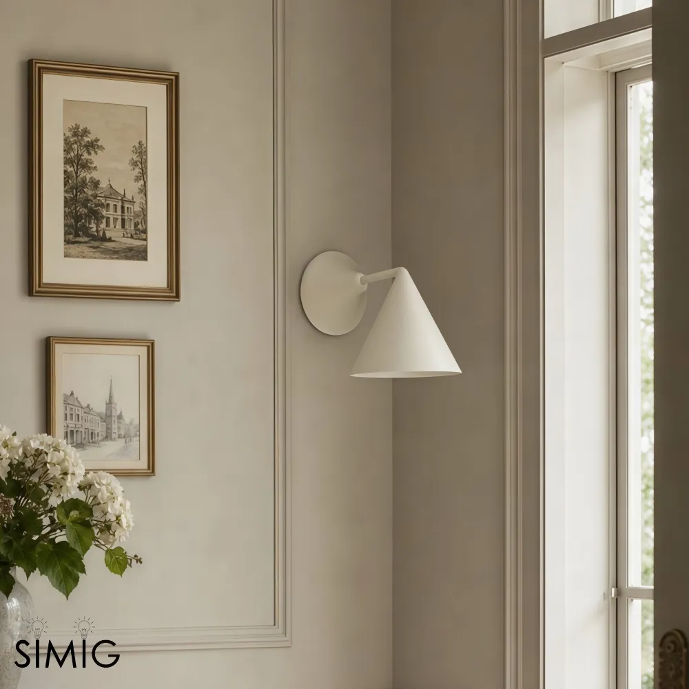 Brivana Sconce Wall Light - Brass Modern Lighting for Bedroom & Hallway T270