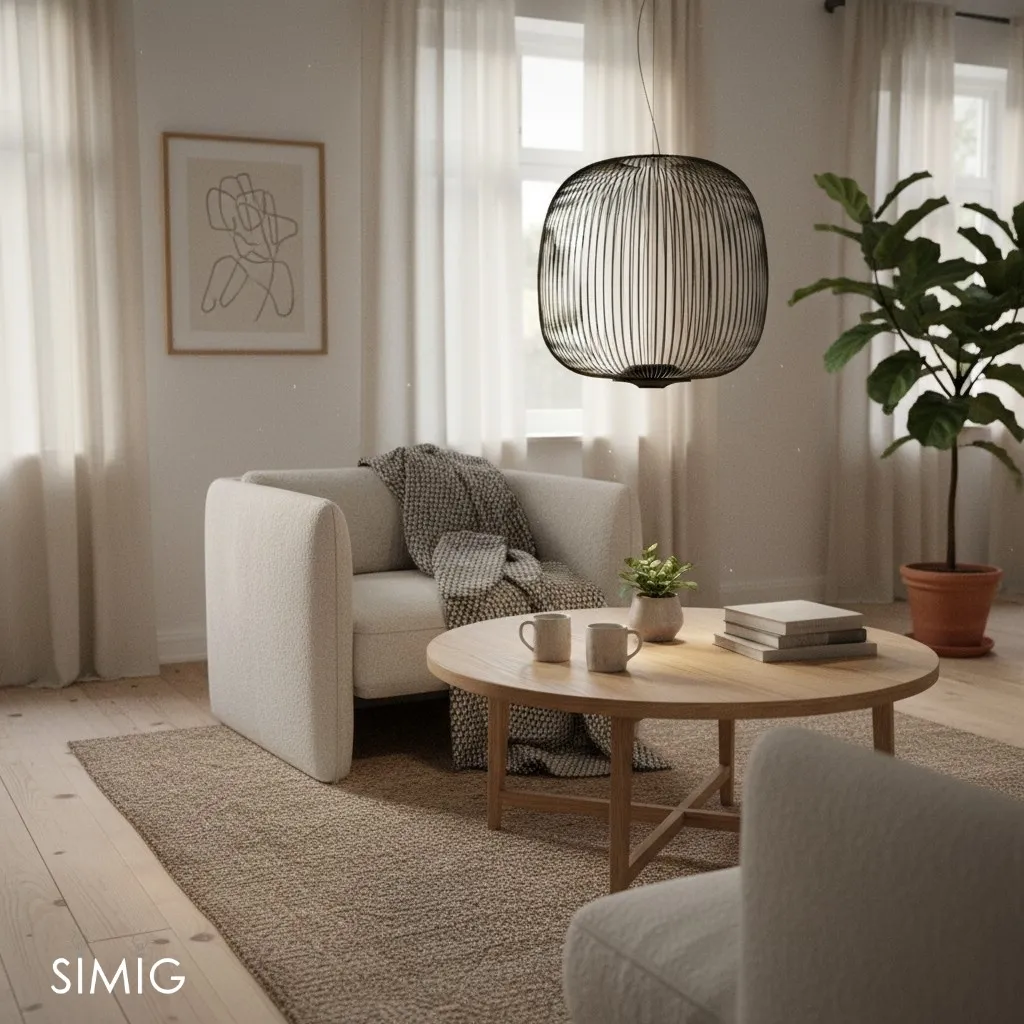 Radiloop Pendant Light - Minimalist Designer Lamp for Dining Area