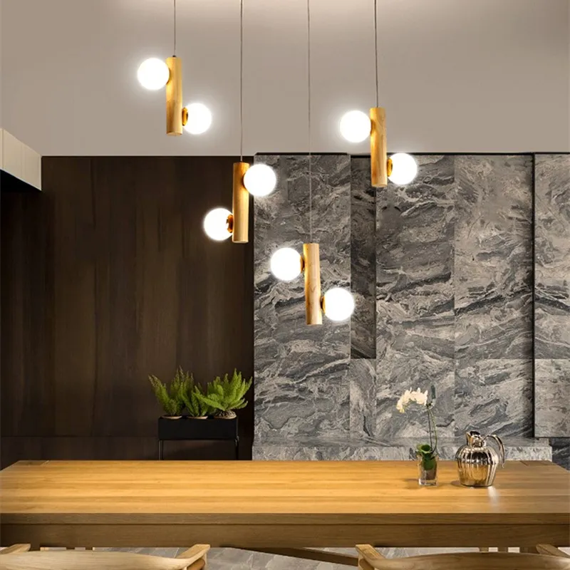 TWIG Wooden Pendant Light