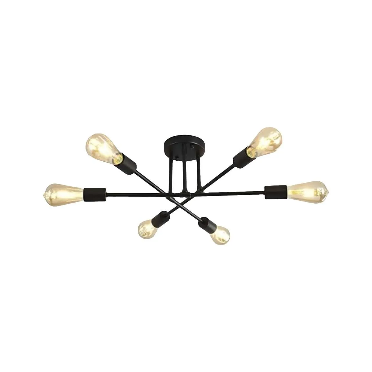 Nordic Semi Flush Mount Sputnik Ceiling Lamp S126