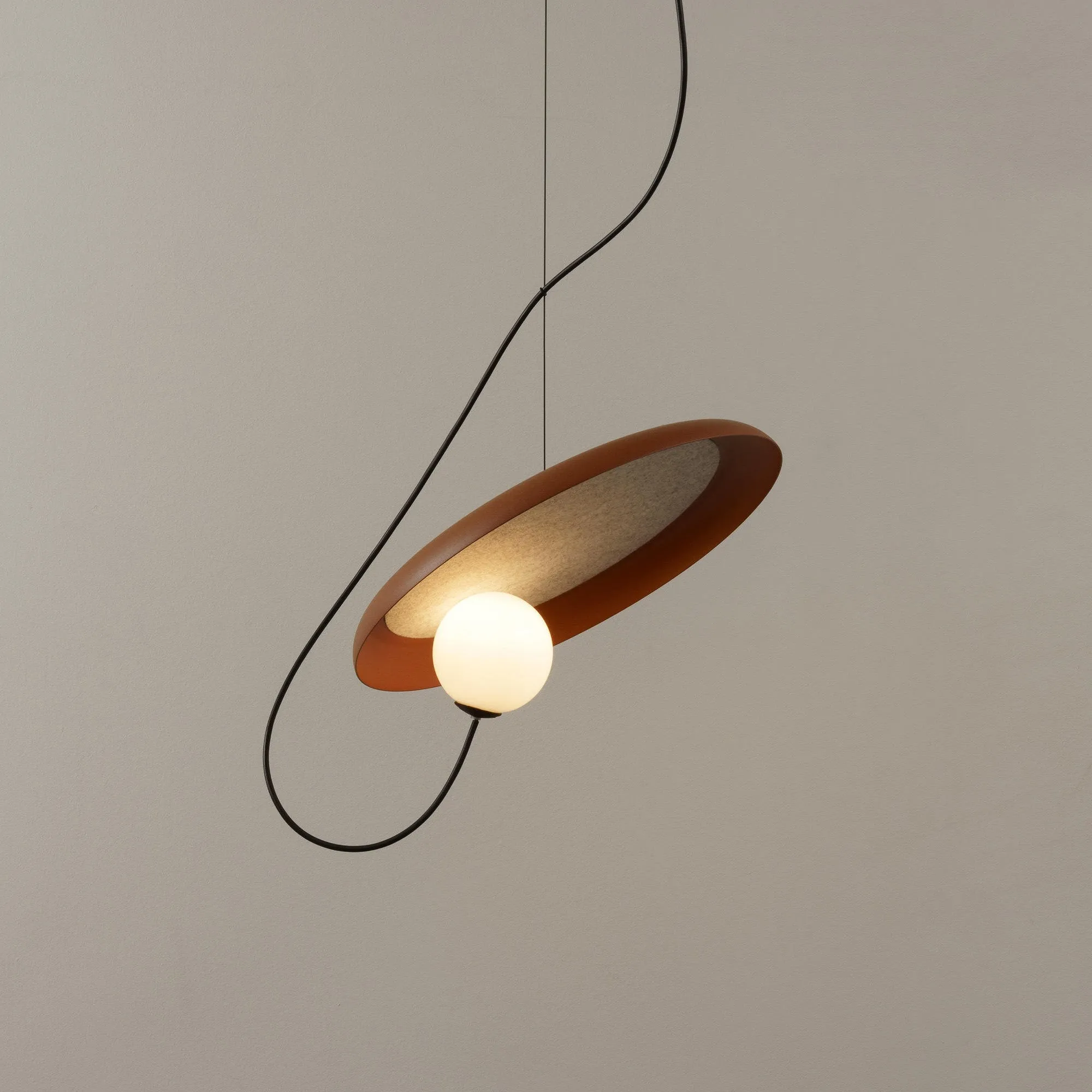 Acoustic Disc Pendant Lamp T1672