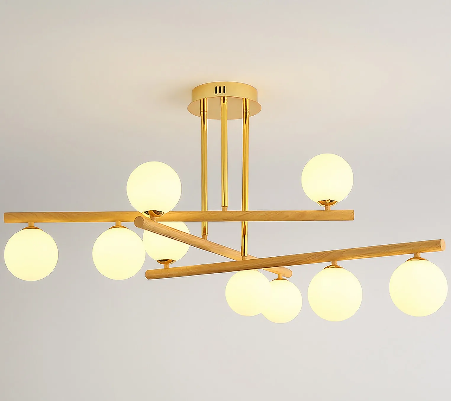 LINE Wooden Molecular Light