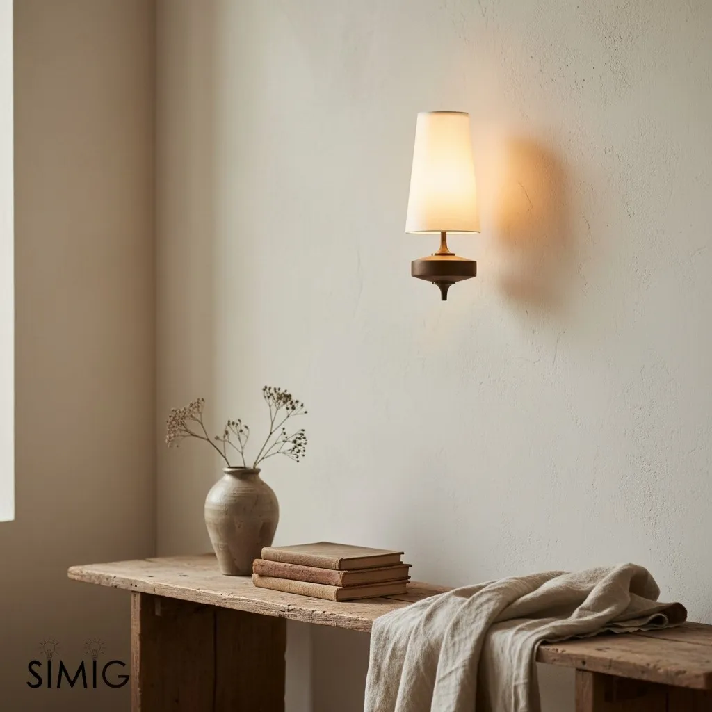 Chrona Rho Fabric Sculpt Wall Lamp - Artistic Contemporary Style T122