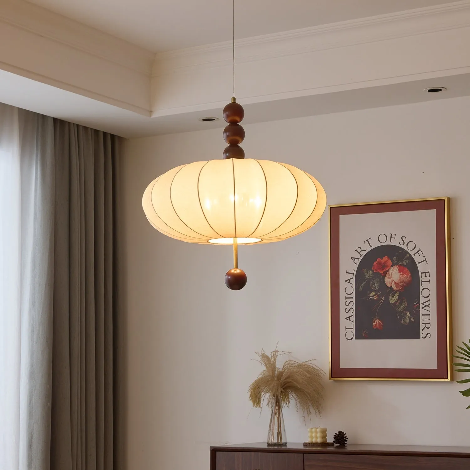 Adelaide Fabric Pendant Light T1574