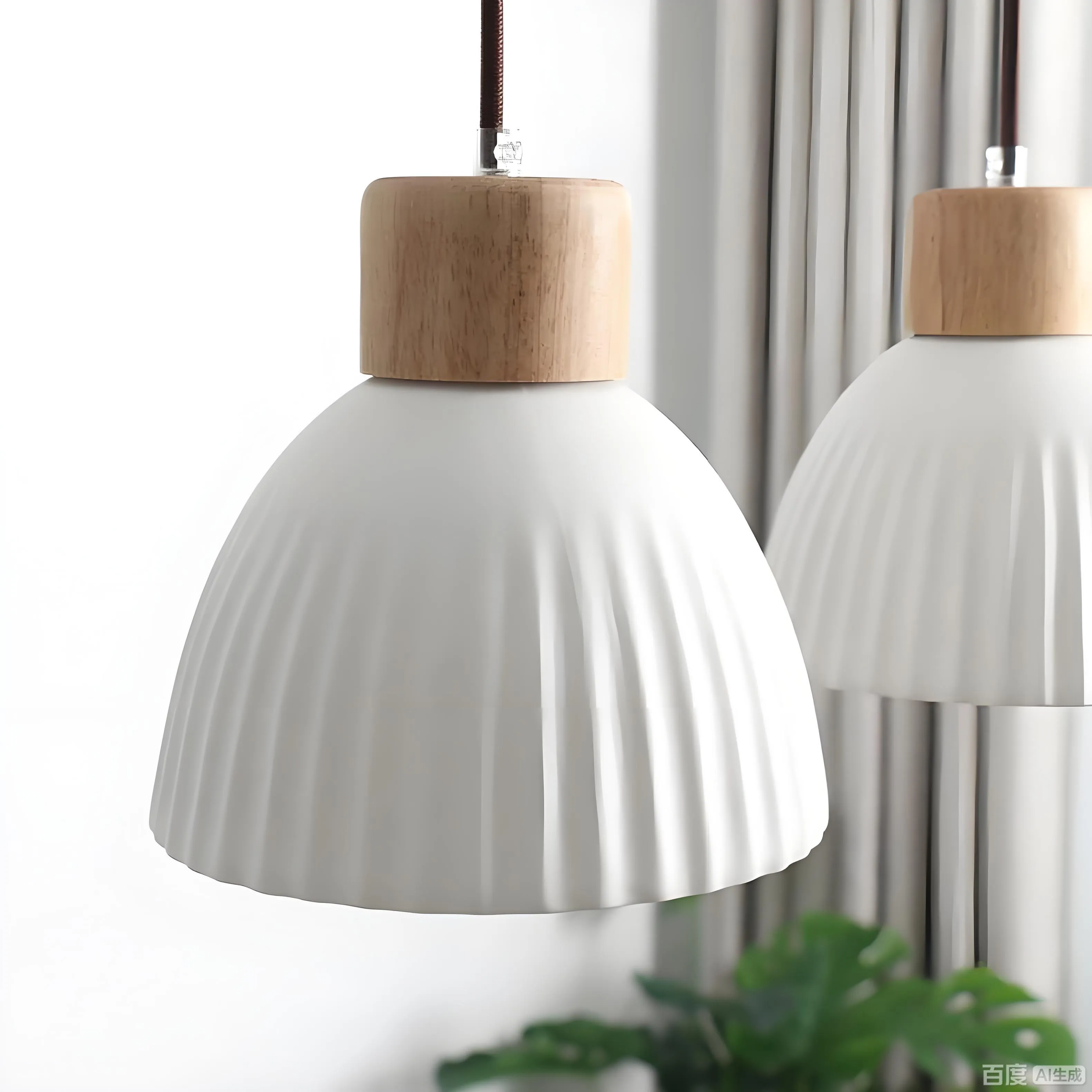 Cerawooda Modern Pendant Light - Clean Circle Silhouette for Living Area T1099