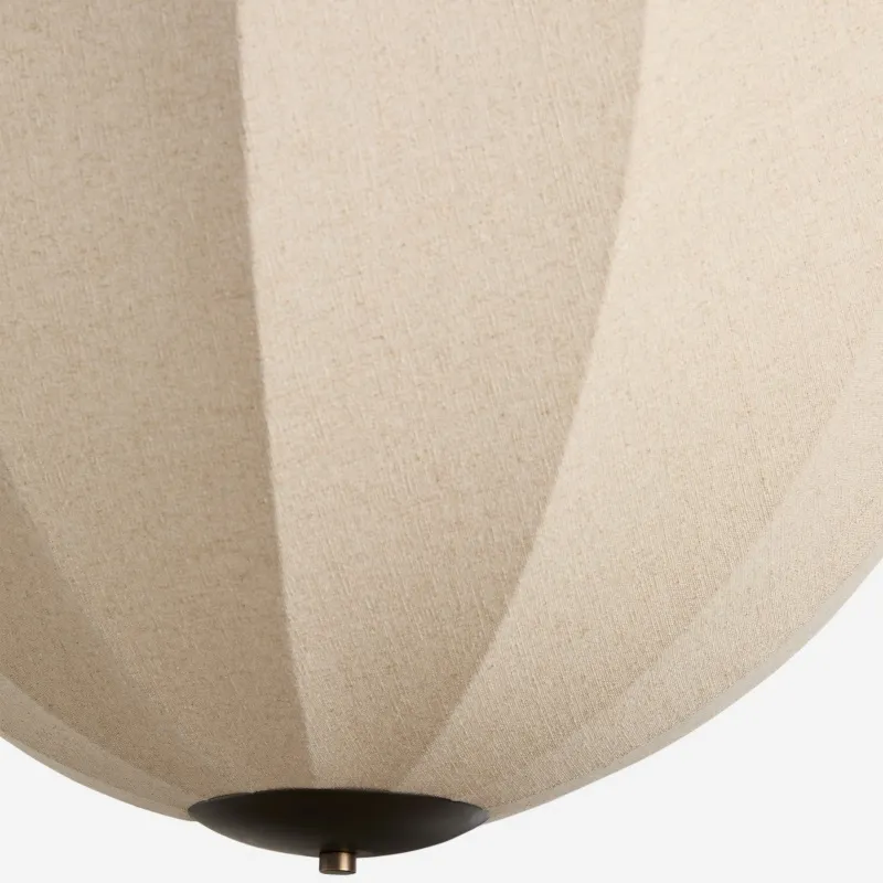 Lumarys Pendant Light - Botanical Inspired Linen Shade for Living Room T658