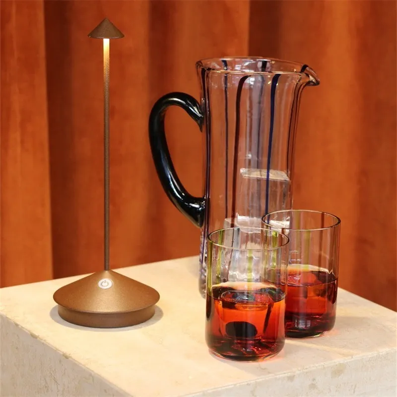 Glimma Rechargeable LED Table Lamp - Modern Portable Lamp for Living Room