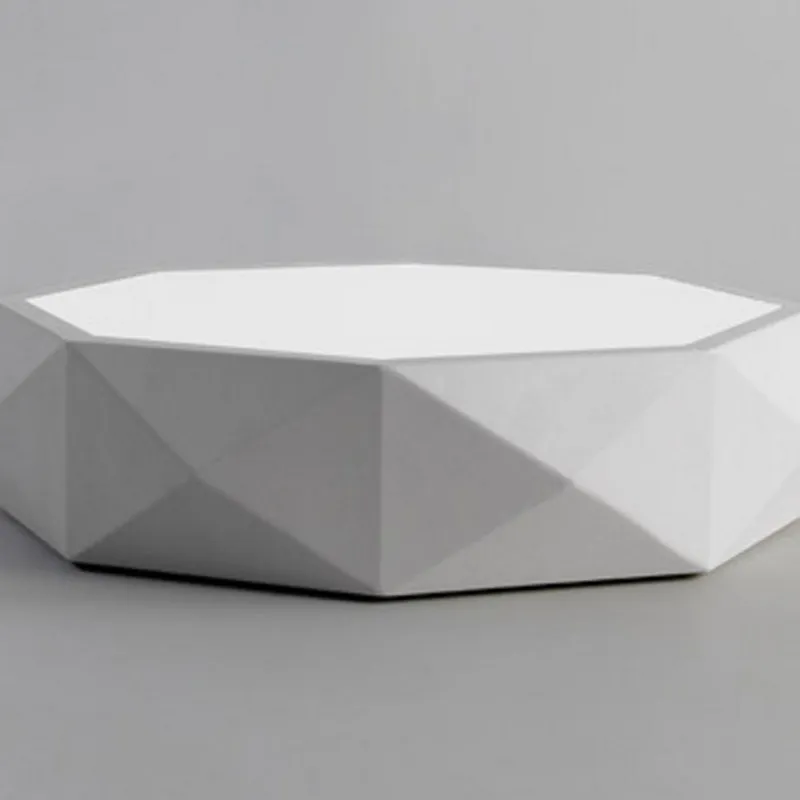 TEVA Octagon Jewel LED Ceiling Lamp in White