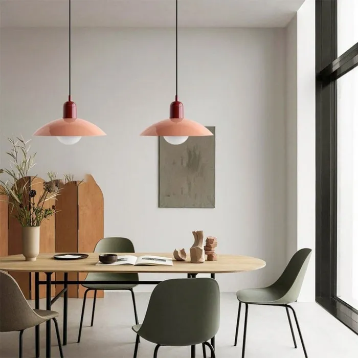 Minimalist Style Morandi Macaron Pendant Lamp S116