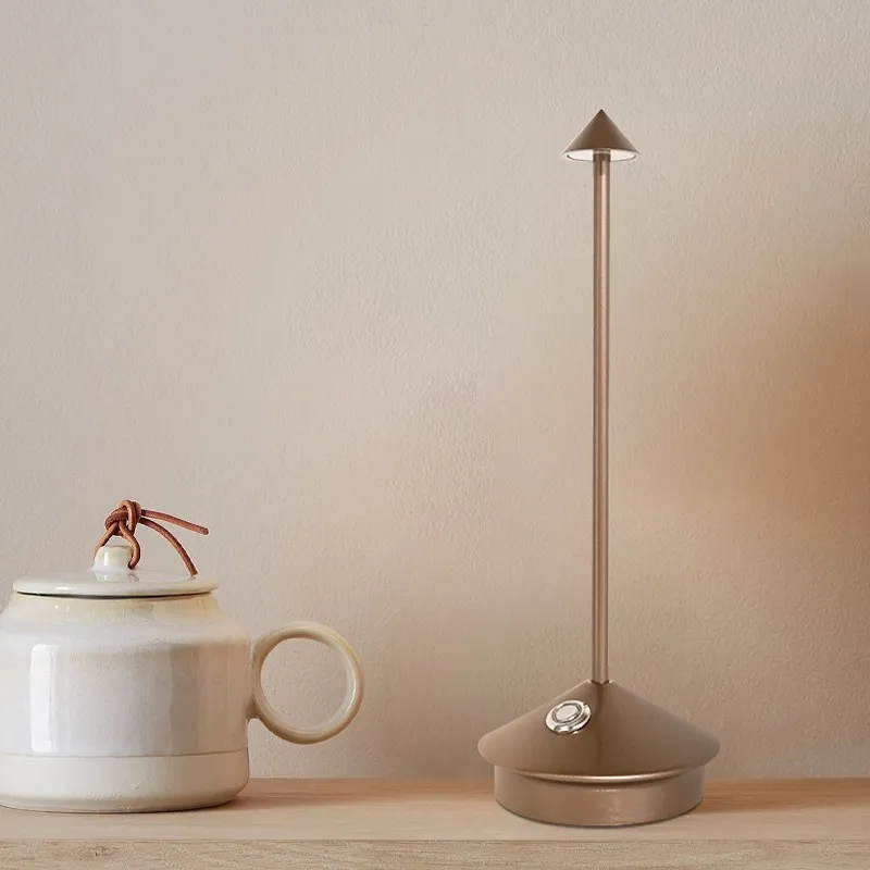 Glimma Rechargeable LED Table Lamp - Modern Portable Lamp for Living Room