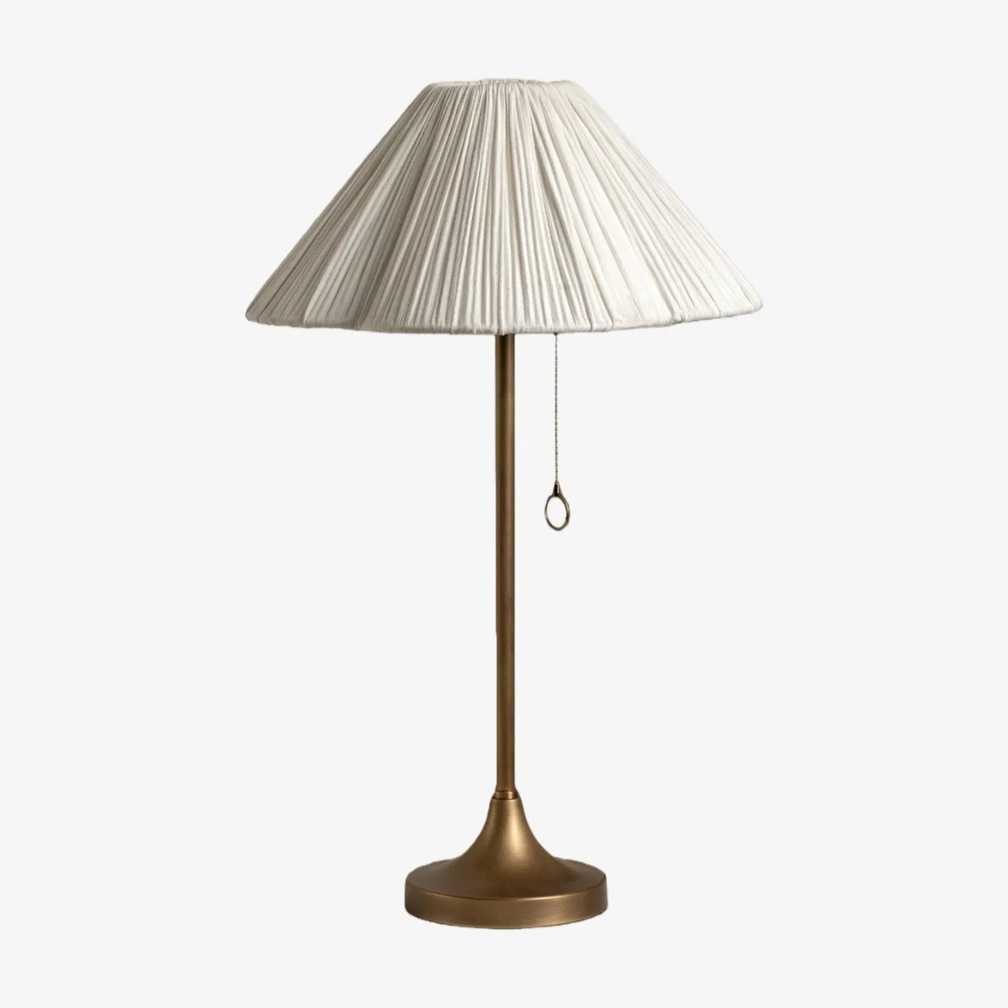 Blossine Pleated Shade Table Lamp – Classic Living Room Lighting T444