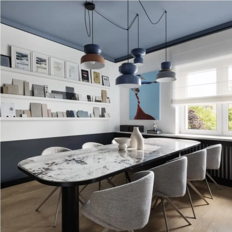 Contemporary Pendant Light with Layered Shade Design S231