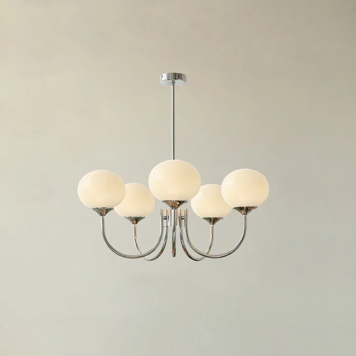 Bauhaus Glass Ball Marshmallow Chandelier S200