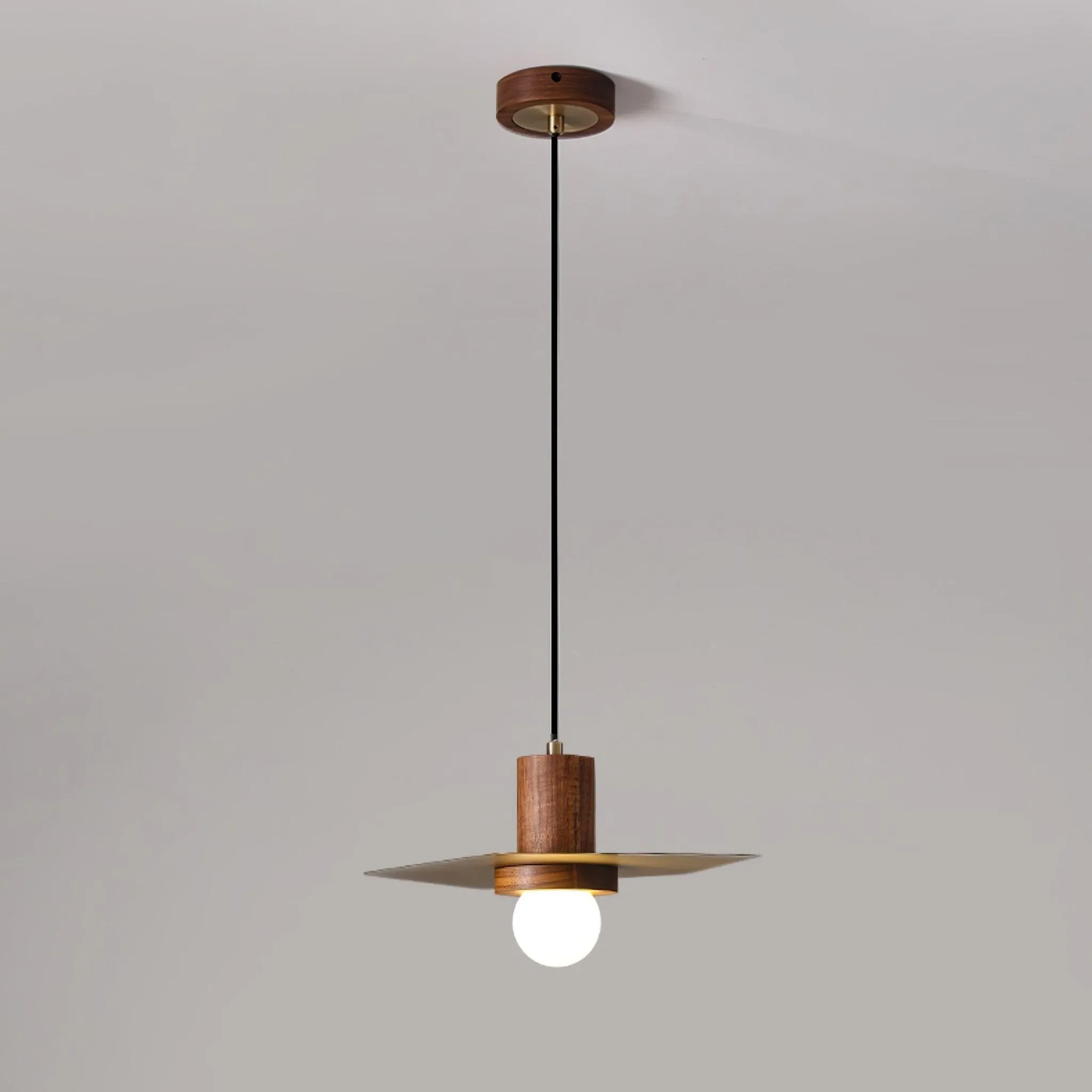 Walnut Copper Jupiter Pendant Lamp G20