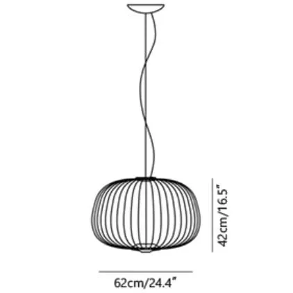 Radiloop Pendant Light - Minimalist Designer Lamp for Dining Area