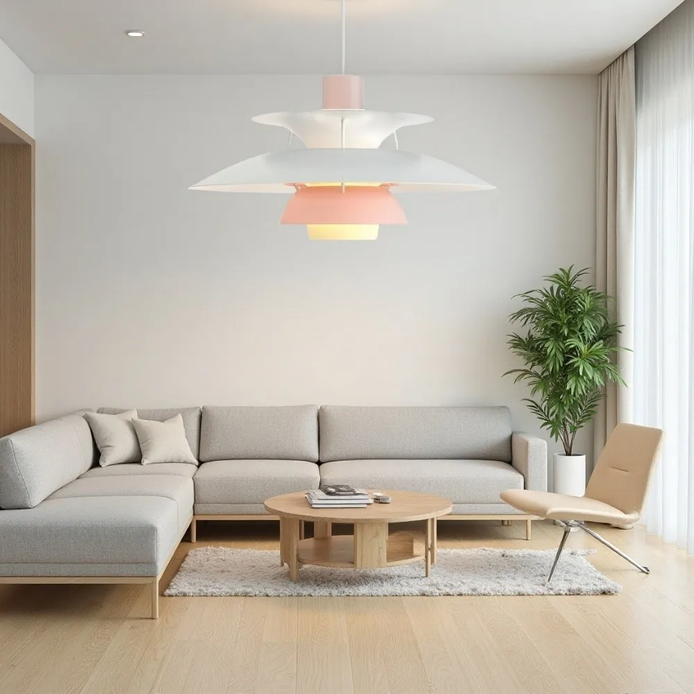 Danish Multi-layer Metal Pendant Light S107