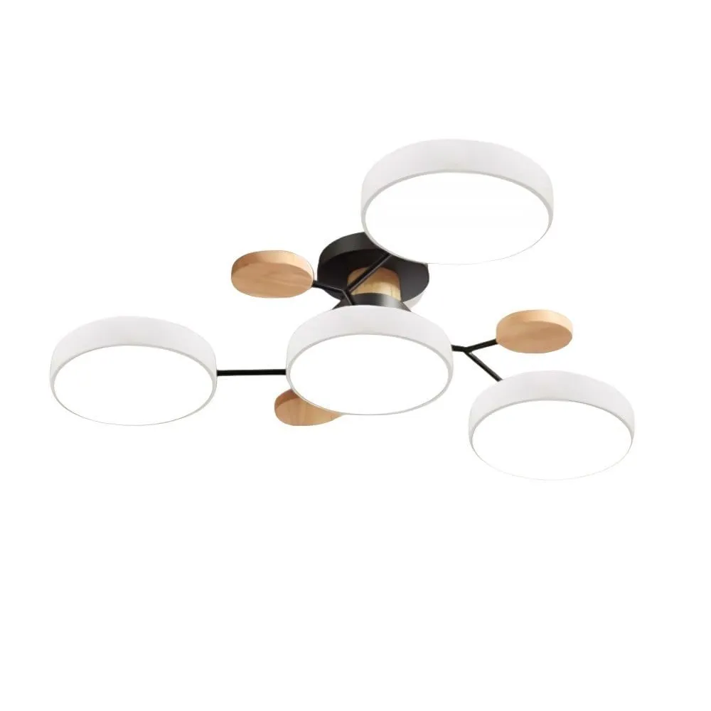 Nordic Branched Disc Metal Ceiling Lamp S192
