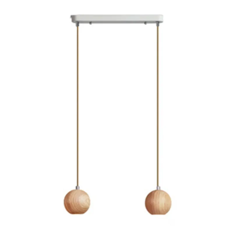 Ball Wooden Pendant Light
