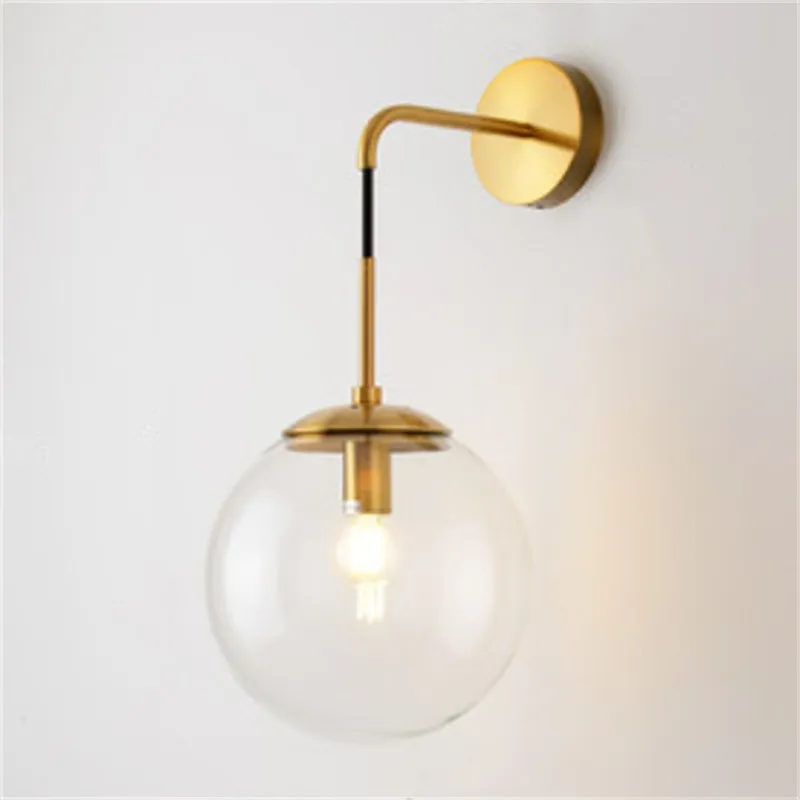 Nordic Glass Ball Wall Light