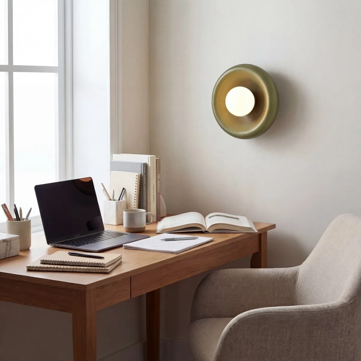 Zerune Colorful Art Donut Wall Light - Modern Artistic Lighting for Hallway T1217