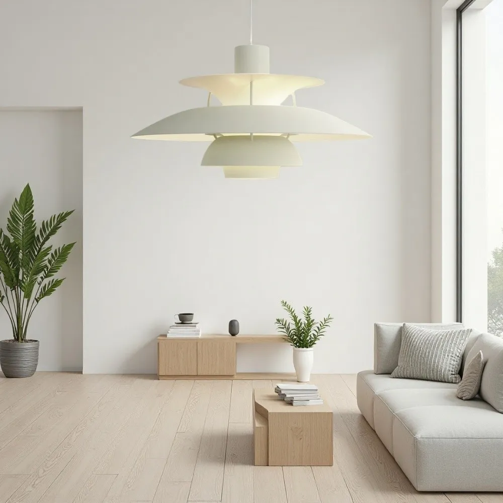 Danish Multi-layer Metal Pendant Light S107