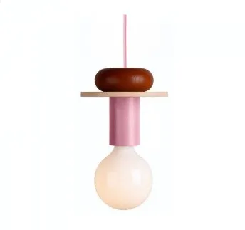 Creative Simple Wooden Pendant Light S155