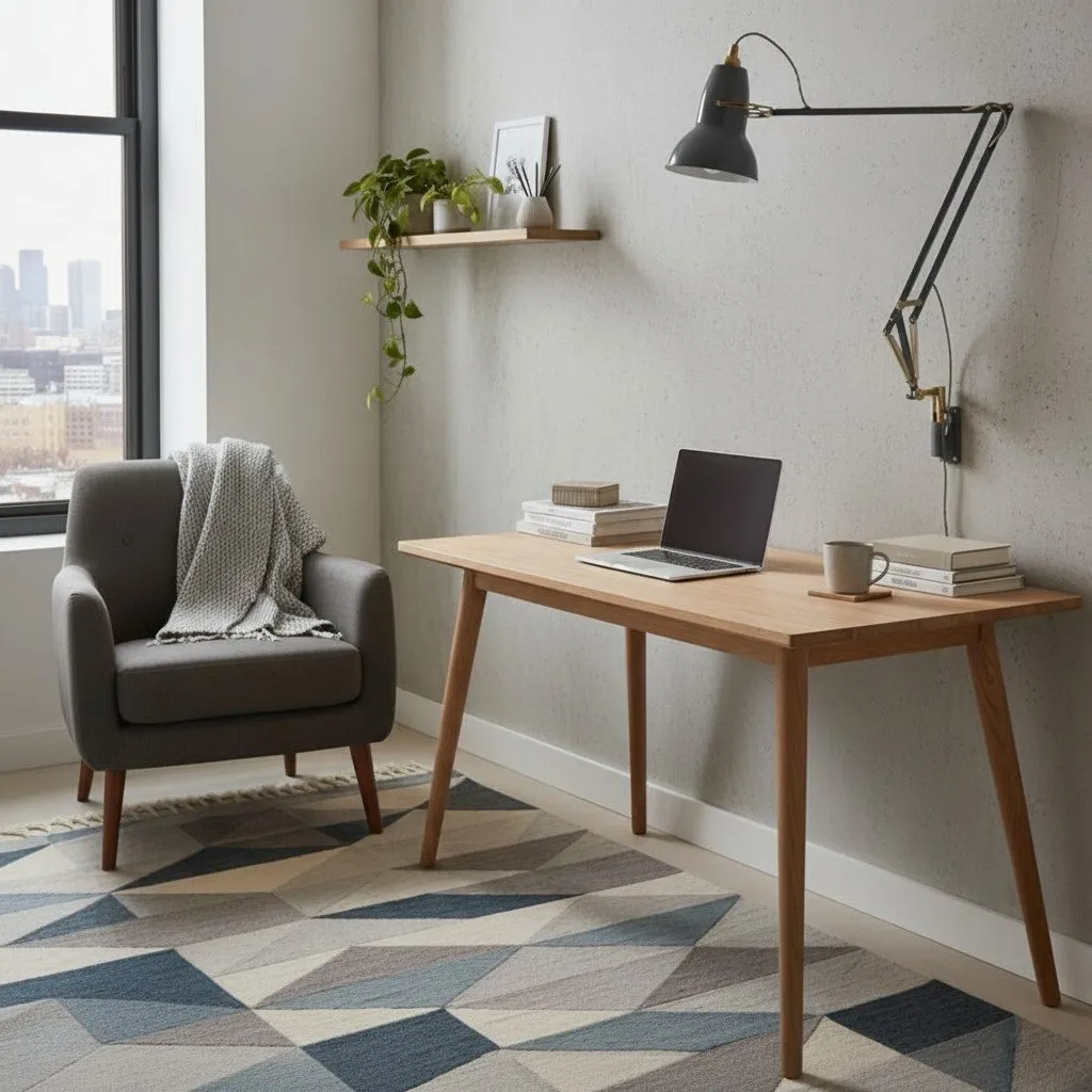 Modryx Modern Adjustable Wall Lamp - Focused Task Light for Office T576