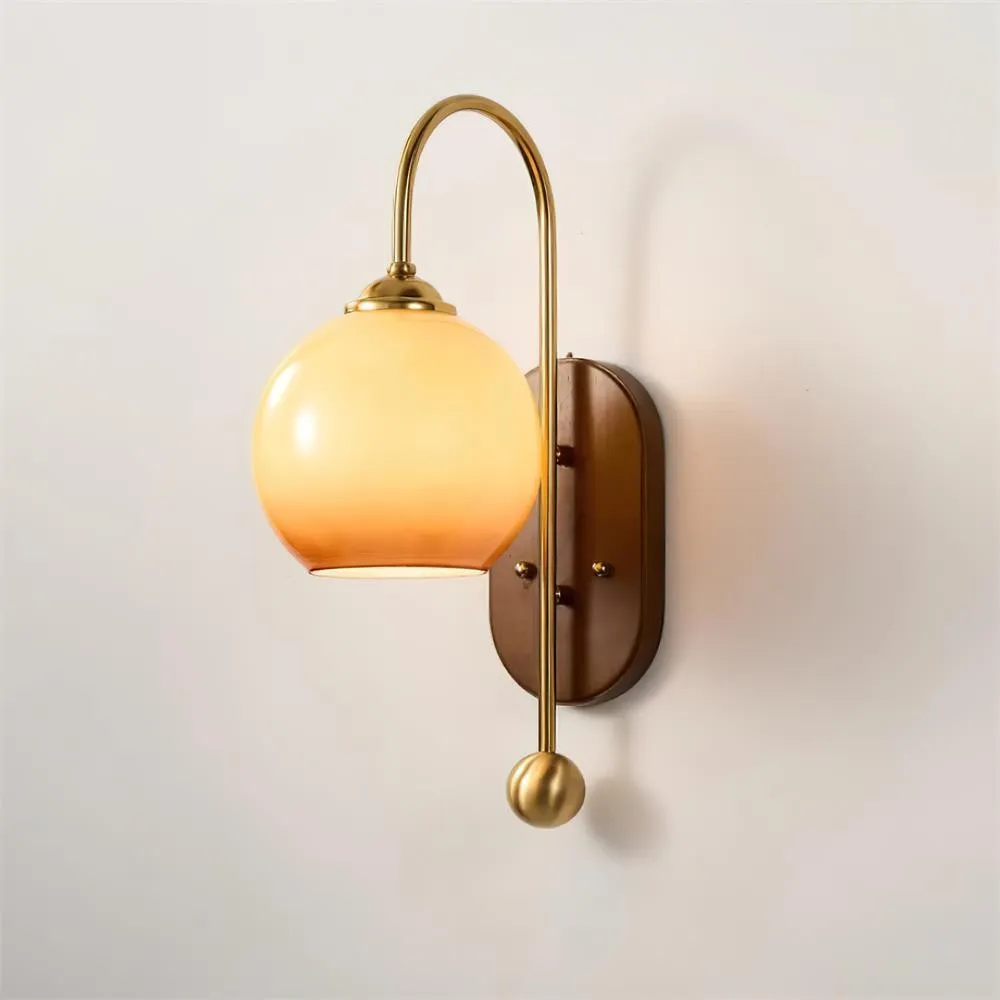 American Retro Spherical Wall Lamp M150