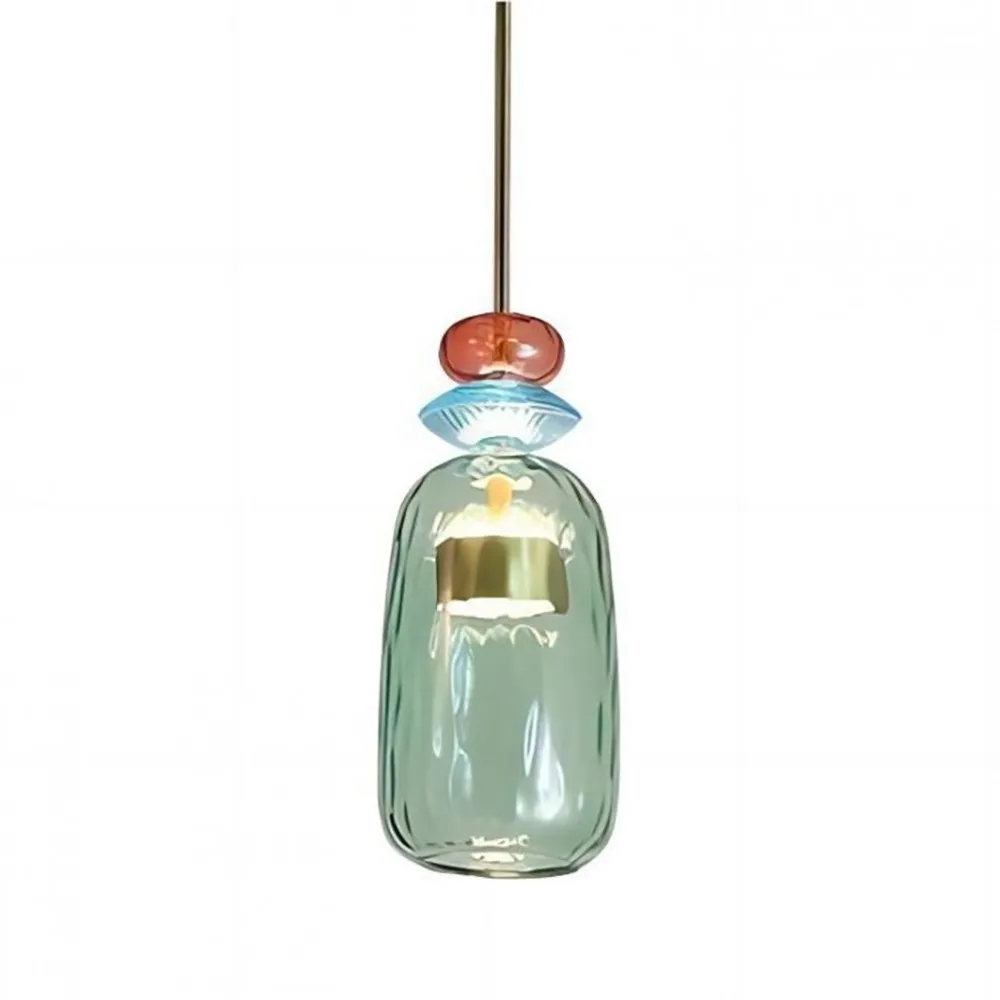 Nordic Macaron Lollipop Glass Pendant Lamp S118