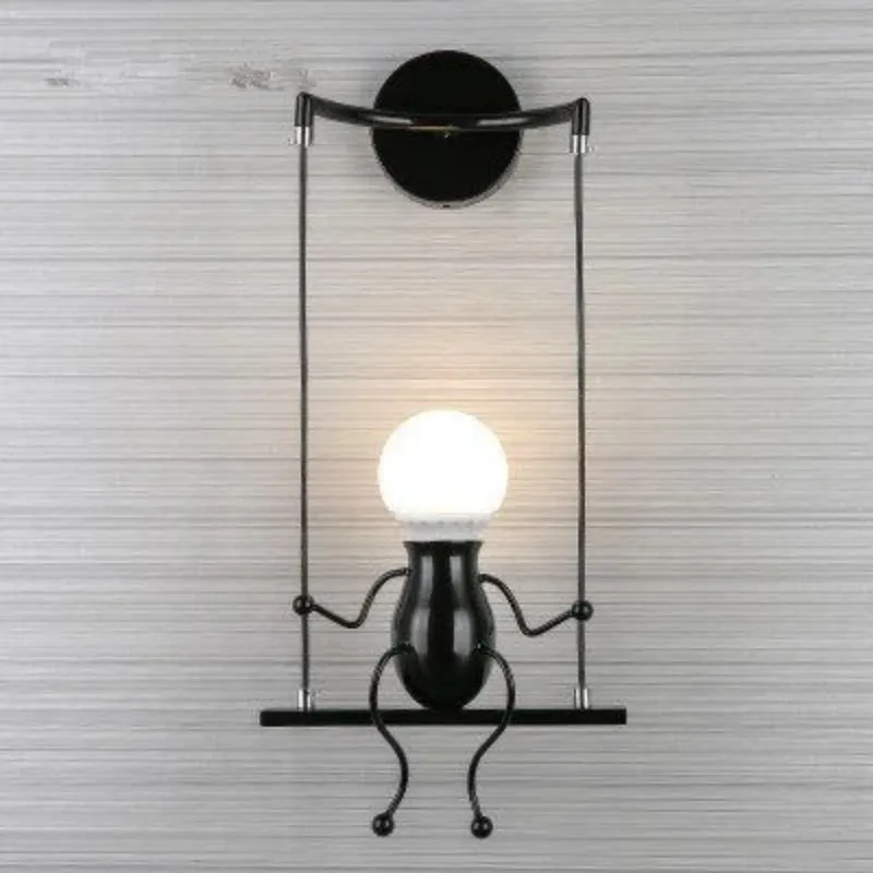 Cartoon Robot Wall Light
