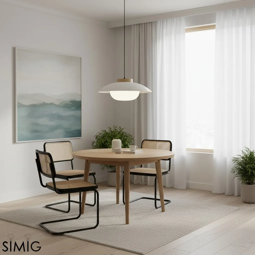Oribela Modern Saucer Pendant Light - Contemporary Light for Workspace T587