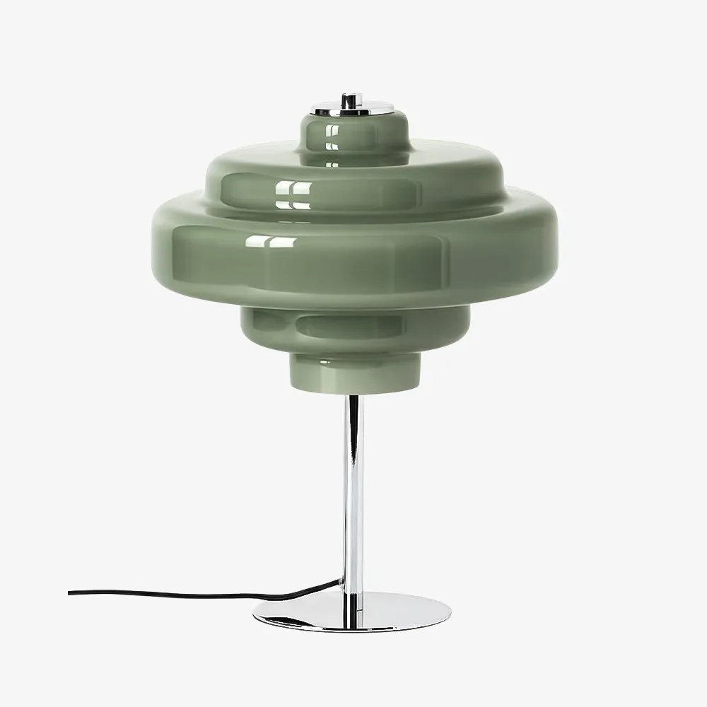 Koloro Multi-Layer Table Lamp - Vintage Glass and Metal for Living Room T276