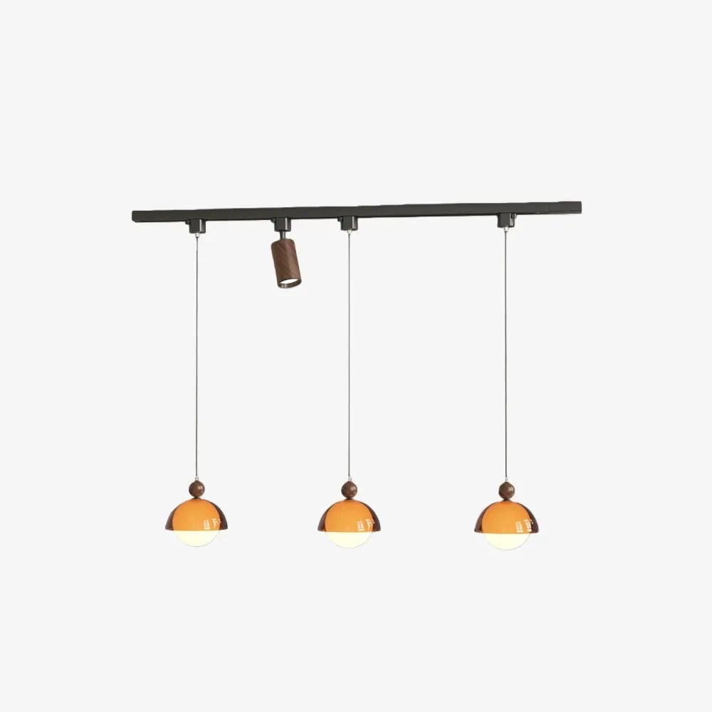 Afterglow Sunset Vintage Pendant - Glass Shade Lamp for Dining Room T556