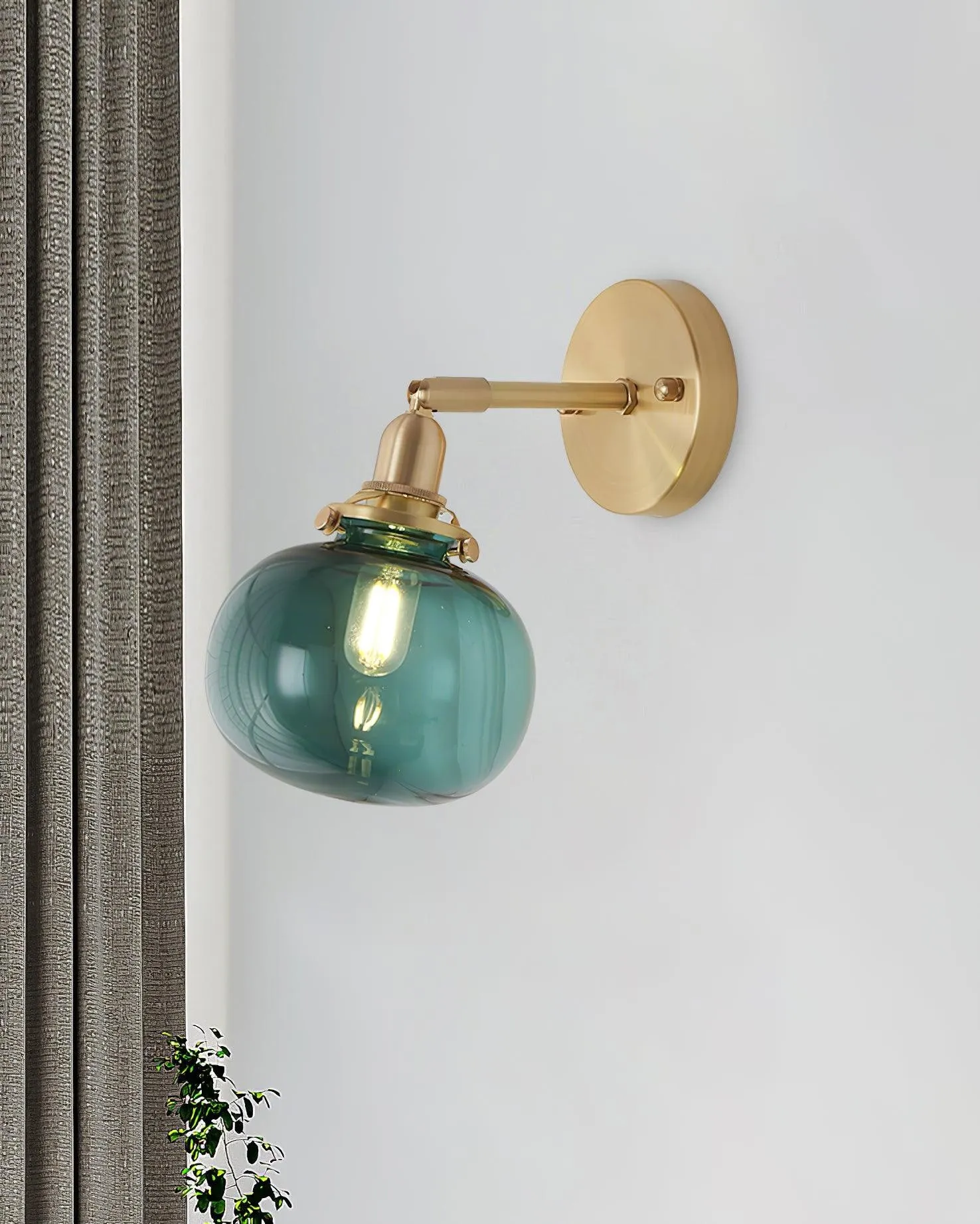 Simple Hallway Entrance Pumpkin Pattern Wall Lamp M108
